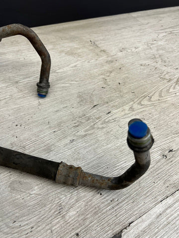 08-13 OEM BMW E90 E92 E93 M3 Engine S65 Oil Cooler Pipe Line Inlet Outlet