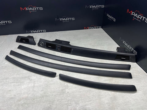 08-13 BMW E92 E93 M3 Interior Trim Set Carbon Leather OEM Genuine