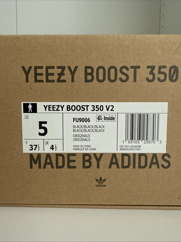 Authentic Adidas Yeezy Boost 350 V2 (Reflective Laces) FU9006 MENS SIZE US 5