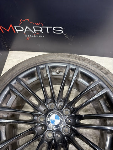 BMW E90 E92 E93 M3 2008-2013 OEM M3 FRONT RIM WHEEL TIRE 18"X8.5" ASSEMBLY