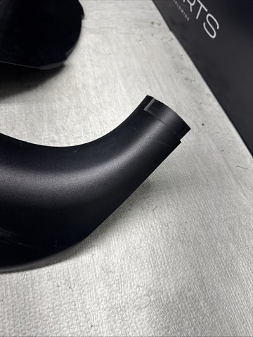 01-06 BMW E46 M3 Left Right Kick Dead Pedals Covers Trims Panels Genuine Black