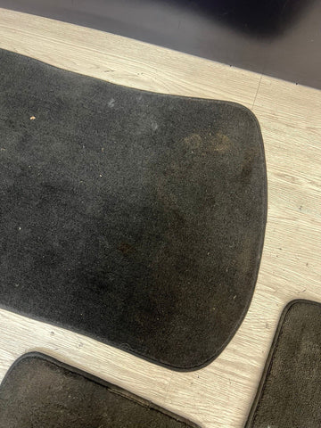 Used Genuine 01-06 BMW E46 M3 Convertible Carpets Floor Mats Black Front & Rear