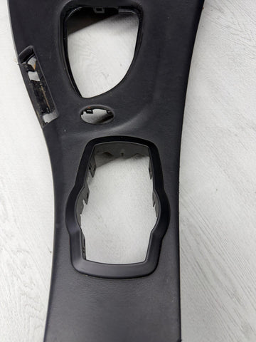 9-13 BMW M3 E92 E93 AUTOMATIC SHIFTER COVER BEZEL PANEL Black OEM 7903962 *notes