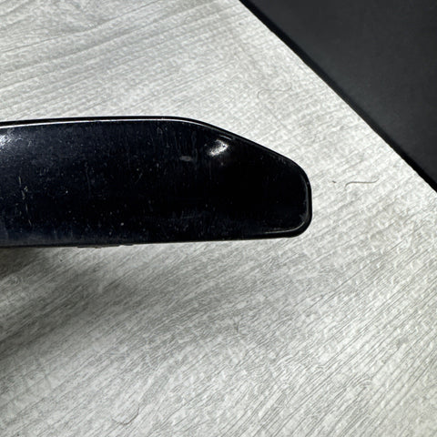 01-06 BMW E46 M3 Right Passenge Head Light Washer Jet Cover 8256180 Carbon Black