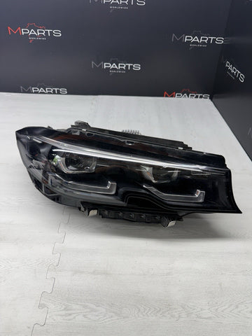 BMW G20 330 M340 HEADLIGHT RIGHT PASSENGER 19-23 ADPATIVE 5A253F3-01 BLACK OEM