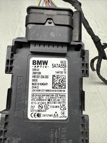 BMW 20-26 X3M X4M M4 Blind Spot Radar Sensor + G80 M3 Rear Left Bracket 5A7A559