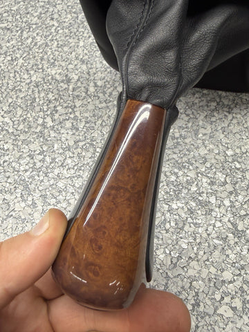 OEM 00-03 BMW E39 M5 Shift Knob 6-Speed Illuminated Nappa Leather Boot