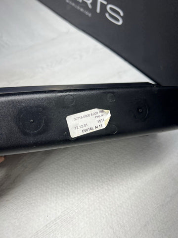 99-06 BMW E46 323 325 328 330 M3 E46 CENTER CONSOLE STORAGE TRAY CARBON STICKER