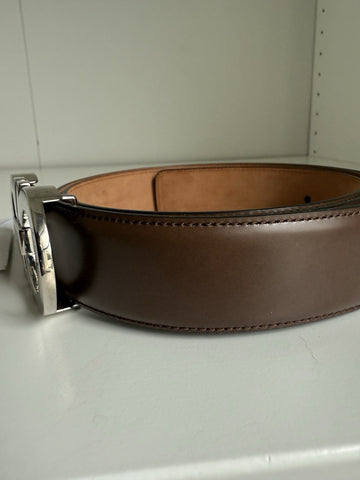 Salvatore Ferragamo Men's Brown Calf Leather Belt XL 67 8831/01