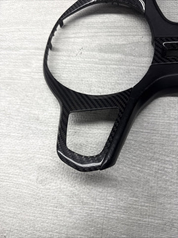 Steering Wheel Carbon Fiber Trim Complete BMW G87 G80 G82 G83 M2 M3 M4 *Chip*