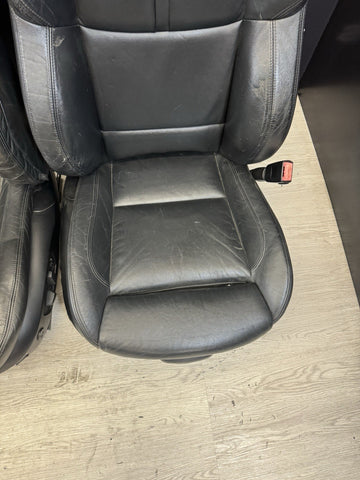 08-13 BMW E92 M3 Coupe Original Black Interior Front Seats Powered Heated