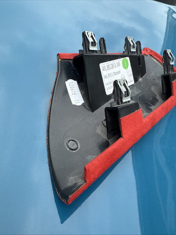 Lamborghini Urus Right Front Trim Panel Red Alcantara Suede 4ML863280B