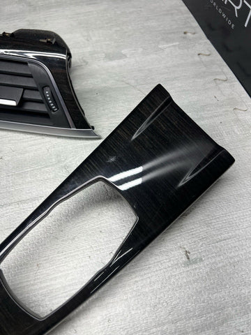 Interior Wood Grain Shifter Trim OEM BMW F30 F31 F80 320i 328i 335i M3