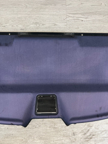 OEM BMW E36 Sedan Rear Parcel Shelf 318 325 M3 1960016 Schwarz Anthracite Black