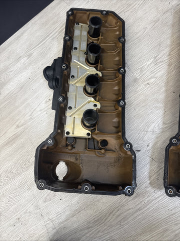 2008-2013 BMW E90 E92 E93 M3 S65 V8 Valve Covers Pair LH RH 7838268 7838267