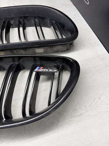 BMW F06 F12 F13 M6 Front Kidney Grilles Grille Set Black