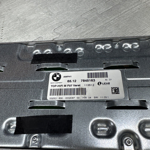 BMW E90 E92 E93 M3 08-13 Amp Lear Individual Top Hifi Audio Amplifier 7845163