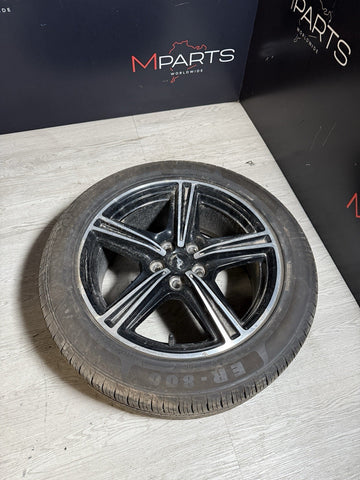 18” 2024 2025 FORD MUSTANG 18x8 5 SPOKE WHEEL RIM OEM Black PR3C1007AA *DENT