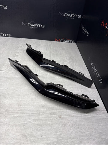 BMW 21-26 G82 G83 M4 Rear Bumper Lower Trims Splitters Moldings OEM