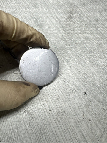 BMW E46 M3 Front Bumper Tow Hook Eye Cover 2695250 OEM Titan Silver