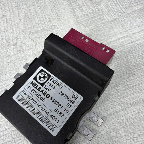 OEM BMW E88 E90 E92 E93 Helbako Fuel Pump Relay Control Module EKPM3