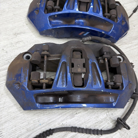 BMW F06 F10 F12 F13 M5 M6 FRONT BREMBO BRAKES CALIPERS SET OEM