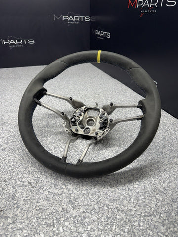 Porsche 22-25 718 Spyder RS GT4RS Alcantara Steering Wheel Assembly OEM
