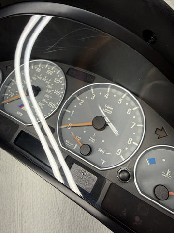 2001-2006 BMW E46 M3 Instrument Cluster Speedometer Spedometer SMG *Notes