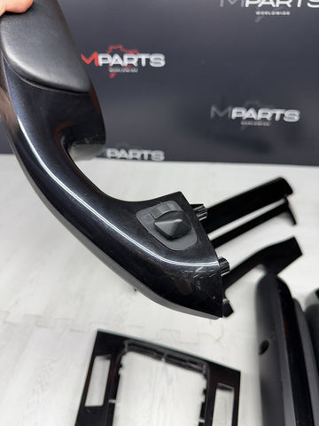 01-06 BMW E46 M3 Coupe Interior Armrests Trim Set Piano Black