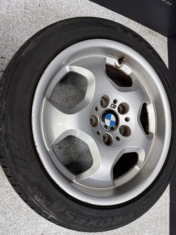 BMW E36 M3 17” STYLE 23M COUNTOR ALLOY WHEELS RIMS 17x7.5 17x8.5 3611-2227895