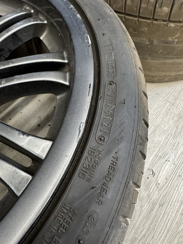 01-06 BMW E46 M3 Wheels Rims Style 67 Factory OEM 18” 18x9 Rears Square *Notes*