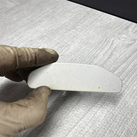 01-06 BMW E46 M3 Right Passenge Head Light Washer Jet Cover 8256180 Alpine White