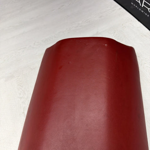 BMW E46 M3 01-06 Rear Seat Back Cushion Imola Red Leather Backrest Convertible