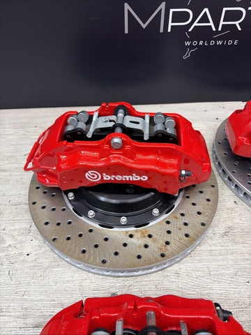 08-13 BMW E90 E92 E93 M3 BREMBO Big Brake Kit Calipers Rotors Set NEW Plug Play