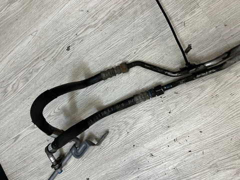 OEM 15-18 PORSCHE MACAN TRANSMISSION OIL COOLER HOSES PIPES LINES SET