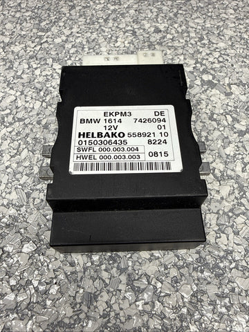 BMW F10 F12 F80 F82 F85 F86 X5M X6M EKPM3 Helbako Fuel Pump Control Module OEM