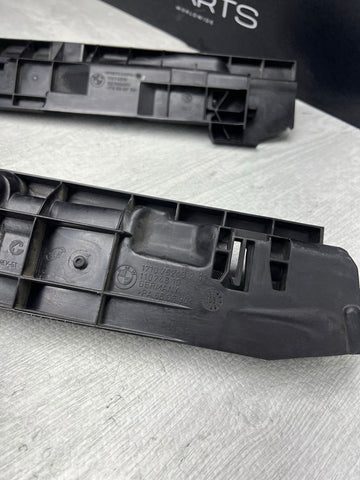 2008-2013 BMW E90 E92 E93 M3 FRONT LEFT & RIGHT RADIATOR MOUNTING BRACKETS OEM