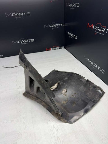 OEM BMW E46 M3 Front Left Splash Shield + Temp Sensors Guard *Cracked