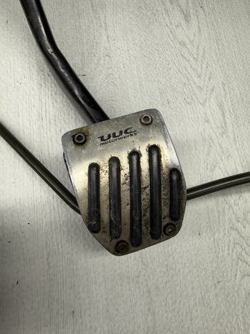 01-06 BMW E46 M3 OEM Clutch and Brake Pedal Assembly + Pedal Covers