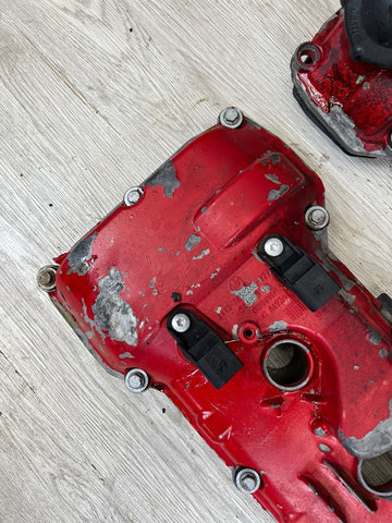 2008-2013 BMW E90 E92 E93 M3 S65 V8 Valve Covers Pair LH RH 7838268 7838267