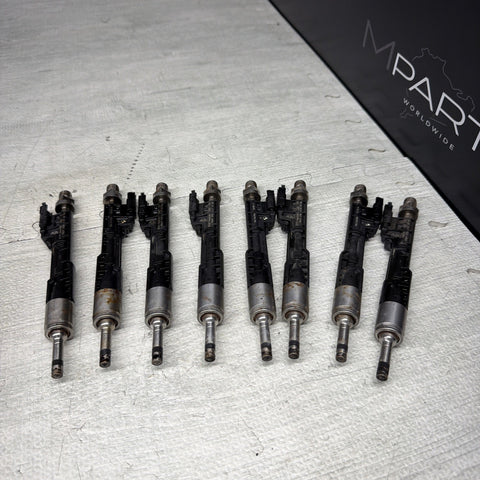 OEM BMW F10 F12 F13 F85 M5 M6 X5 Engine N63 S63 High Pressure Fuel Injector SET