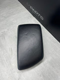 16-21 OEM BMW F87 M2 LCI Center Armrest Tray Console Black Leather Blue Stitch