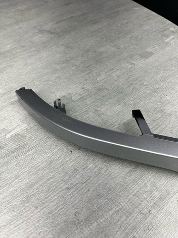 00-06 BMW E46 330Ci M3 Left Driver Side Headlight Lower Molding Trim Silver OEM