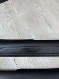15-18 Porsche Macan Front Door Sills Scuff Plates Trims Covers Black
