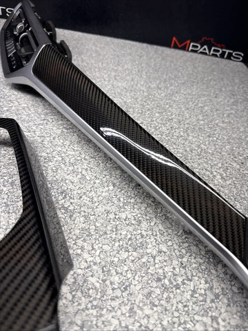 2025-2026 BMW G80 M3 Front Interior Carbon Fiber Trim Panel Set