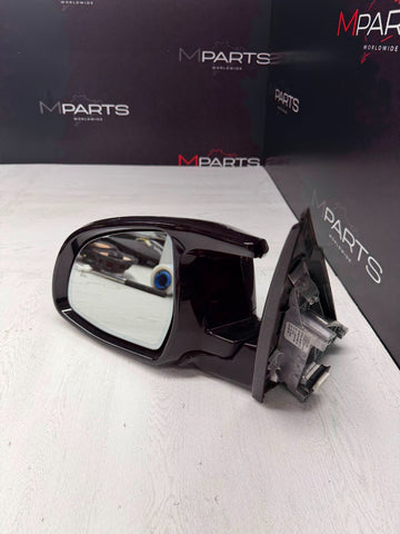 BMW F97 G01 X3 X3M Left Driver Side Mirror Blind Spot Camera Black - Gloss OEM