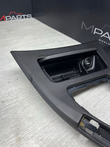 09-13 BMW E90 E92 M3 MANUAL CIC LEATHER CENTER CONSOLE TRIM