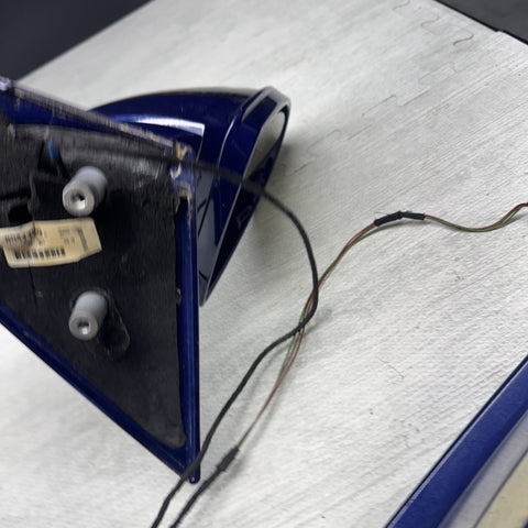 2006-2008 BMW E63 E64 M6 Door Mirrors Set Interlagos Blue *Notes*