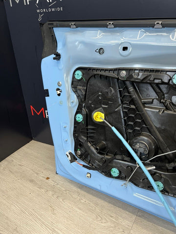 (PICKUP ONLY) 23-25 BMW G87 M2 230i M240I FRONT LEFT DRIVER SIDE DOOR OEM BLUE