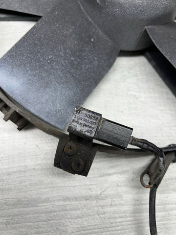 BMW E21 E12 E23 E24 E28 E30 AC Condenser Cooling Fan OEM BOSCH 17401362100